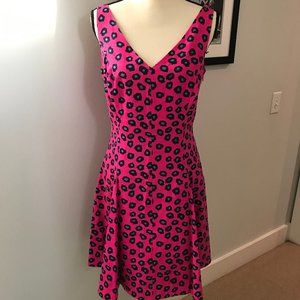 Lilly Pulitzer Fuchsia Leopard Print Dress – SZ 6